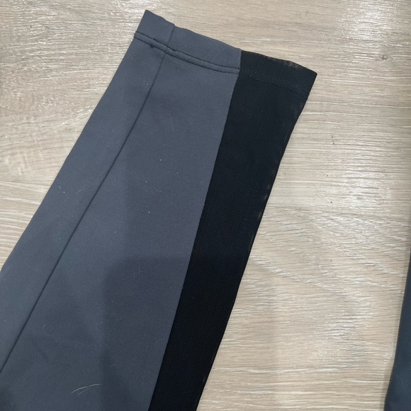 Nikki B Blackketter GYMSHARK Season 2 Black Marl Leggings - Picture 5 of 6